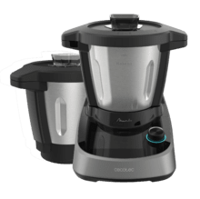 Mambo Touch Habana Pro Robot de cuisine avec Wi-Fi, 37 fonctions, TFT, APP pour la cuisson guidée et manuelle, système d’auto-nettoyage, accessoires OneClick, balance intégrée, bol en acier inoxydable et bol anti-adhésif Habana.