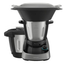 Mambo Touch Habana Pro Robot de cuisine avec Wi-Fi, 37 fonctions, TFT, APP pour la cuisson guidée et manuelle, système d’auto-nettoyage, accessoires OneClick, balance intégrée, bol en acier inoxydable et bol anti-adhésif Habana.