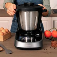 Mambo Touch Habana Pro Robot de cuisine avec Wi-Fi, 37 fonctions, TFT, APP pour la cuisson guidée et manuelle, système d’auto-nettoyage, accessoires OneClick, balance intégrée, bol en acier inoxydable et bol anti-adhésif Habana.