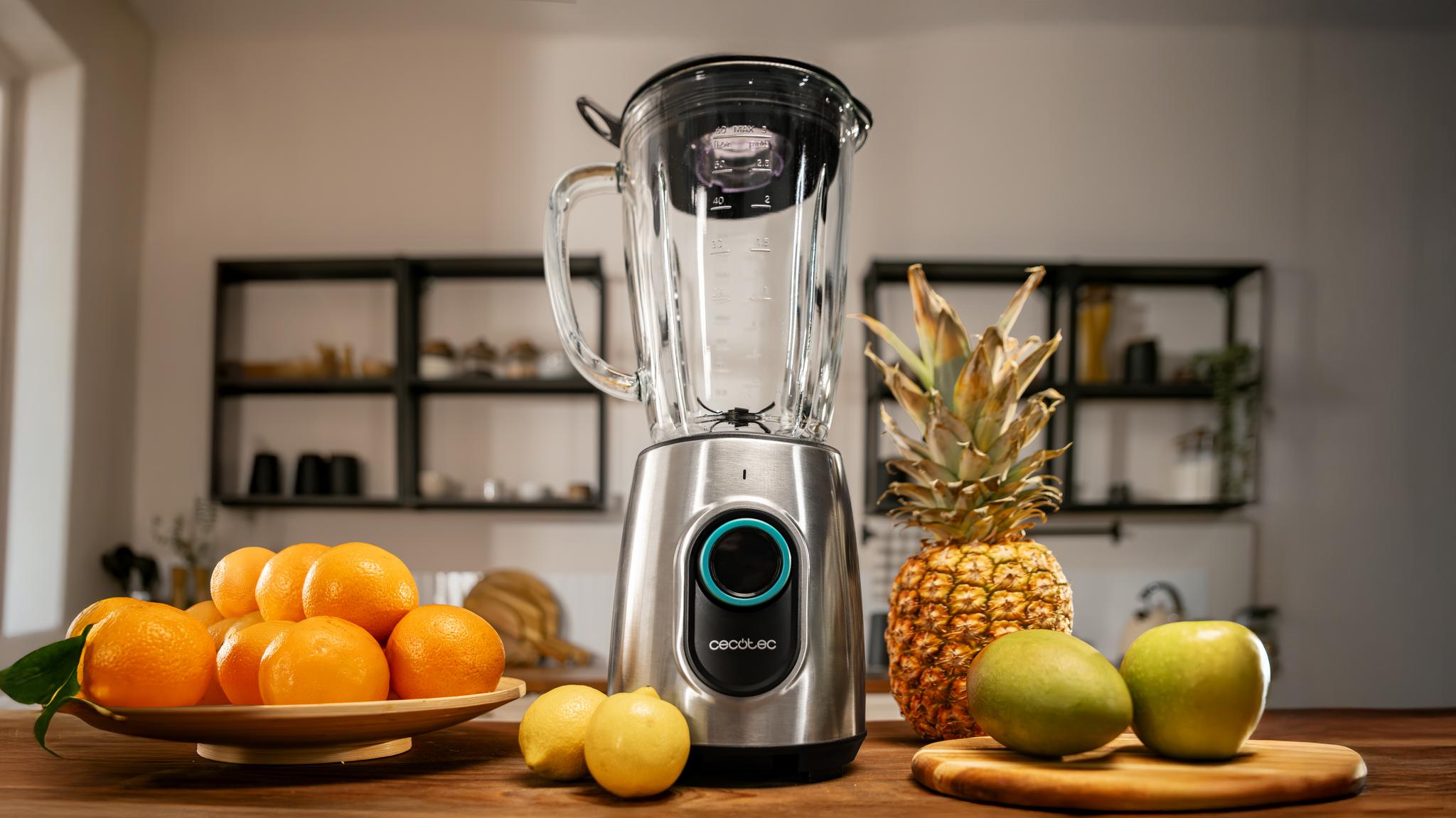 Cuerpo de acero inoxidable.