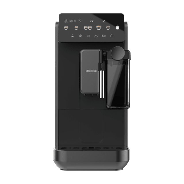 Cremmaet Lungo Latte Art Cafetera superautomática con depósito de leche y unidad de procesado de 20g.