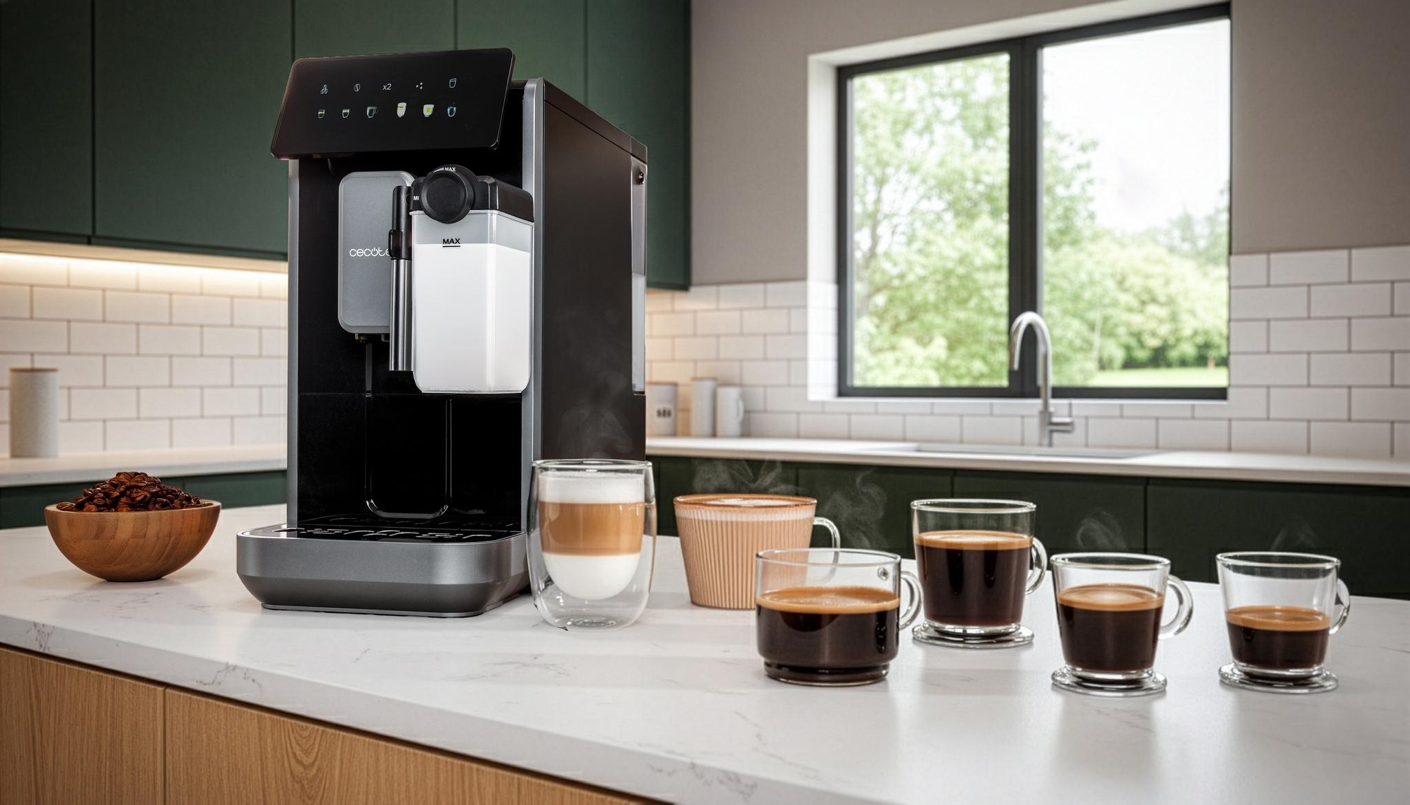 Eleva la intensidad en cada taza