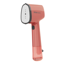 IronHero V-1500 Essential Berry Plancha vertical con suela cerámica y 1500 W de potencia. Ligera y atractiva para poder llevarla contigo de viaje. Calentamiento rápido: Lista en 30 segundos. Incluye accesorio de cepillo de silicona para atrapar pelusas e hilos.