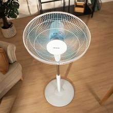 EnergySilence 515 WindLite Pro Cool Ventilador de pie de 16” con 56 W y 3 velocidades, oscilación, altura ajustable, 5 aspas y máxima seguridad.