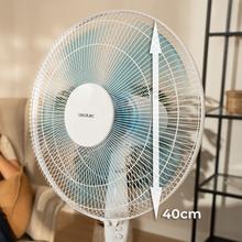 EnergySilence 515 WindLite Pro Cool Ventilador de pie de 16” con 56 W y 3 velocidades, oscilación, altura ajustable, 5 aspas y máxima seguridad.