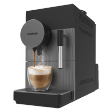 Cremmaet Cube Stretta Steam Grey Brew Cafetera superautomática con molinillo integrado. 19 bar. 1300W. Iconos LED. Steamer integrado.