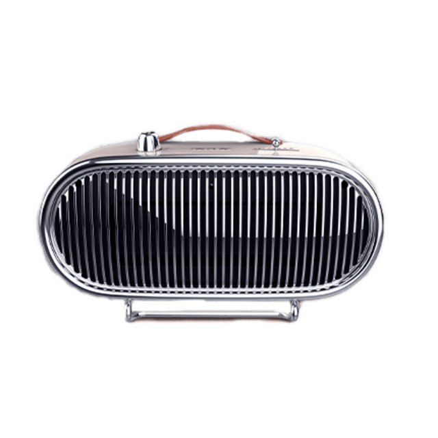 ReadyWarm 1500 Ceramic Retro Storm Calefactor cerámico de sobremesa con 1500 W, Diseño retro, termostato regulable y 2 modos de funcionamiento.
