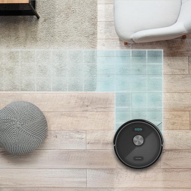 Conga M50 Tech Robot aspirador con Navegación láser APP y WiFi. 5000 Pa de presión de succión, 160 m2 de autonomía. Cepillo multifunción para todas las superficies.