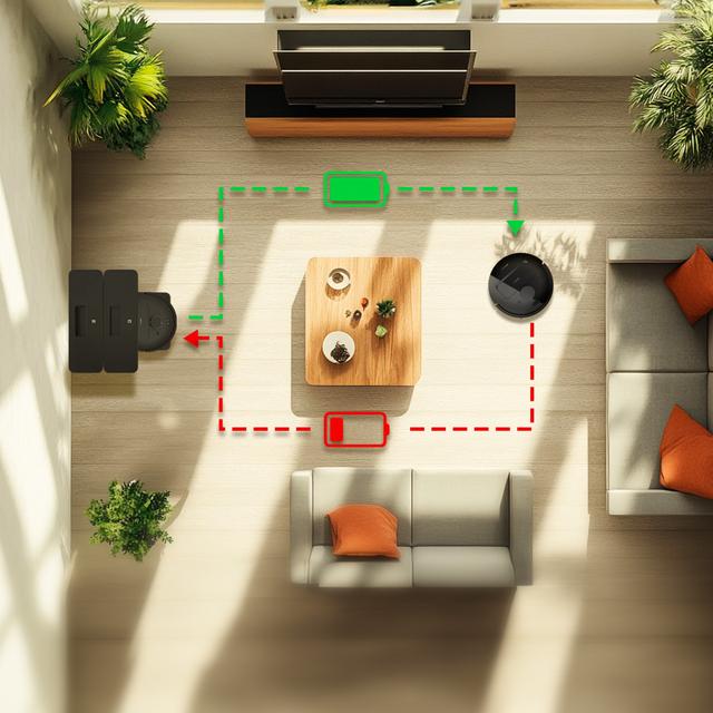 Conga M50 Tech Robot aspirador con Navegación láser APP y WiFi. 5000 Pa de presión de succión, 160 m2 de autonomía. Cepillo multifunción para todas las superficies.