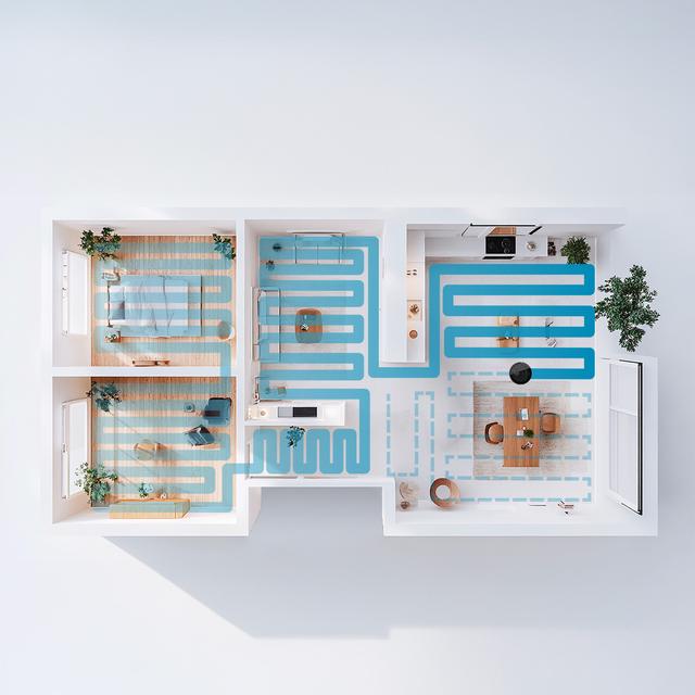 Conga M50 Tech Robot aspirador con Navegación láser APP y WiFi. 5000 Pa de presión de succión, 160 m2 de autonomía. Cepillo multifunción para todas las superficies.