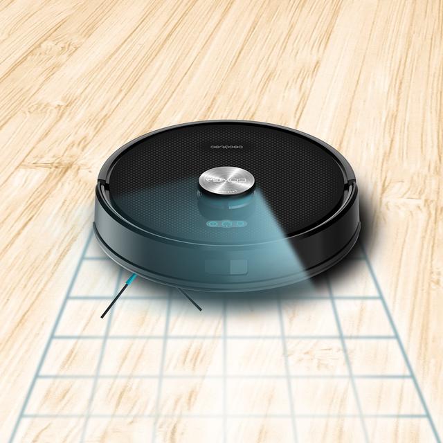Conga M50 Tech Robot aspirador con Navegación láser APP y WiFi. 5000 Pa de presión de succión, 160 m2 de autonomía. Cepillo multifunción para todas las superficies.