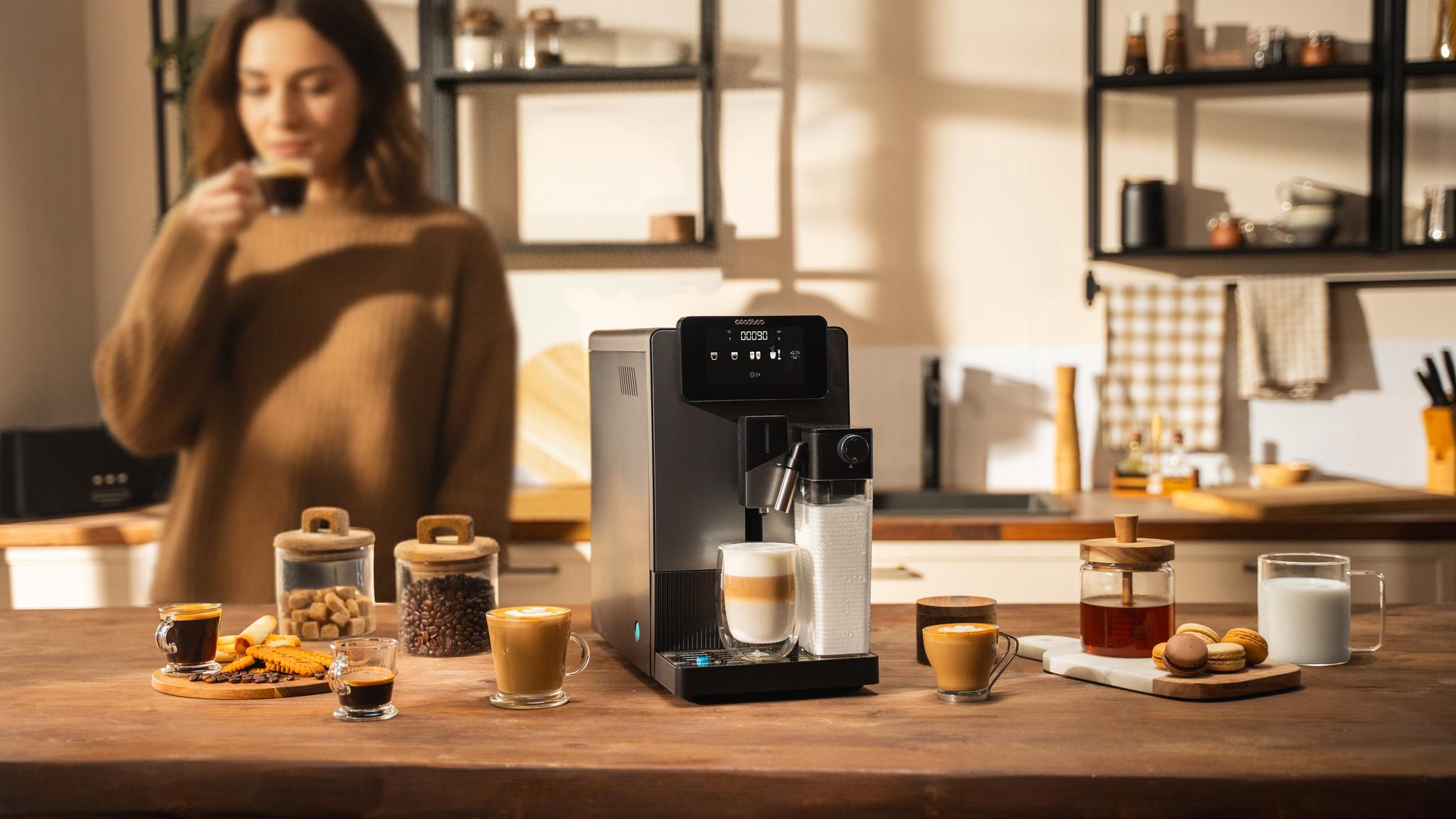 Capuchinos cremosos con un toque