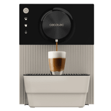 Cremmaet Cube Beige Cafetera superautomática con diseño compacto con un rendimiento profesional, ideal para disfrutar de café de alta calidad. Con un solo toque, prepara café como un barista profesional.