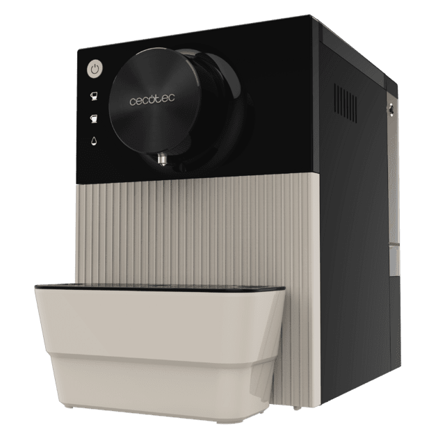 Cremmaet Cube Beige Cafetera superautomática con diseño compacto con un rendimiento profesional, ideal para disfrutar de café de alta calidad. Con un solo toque, prepara café como un barista profesional.