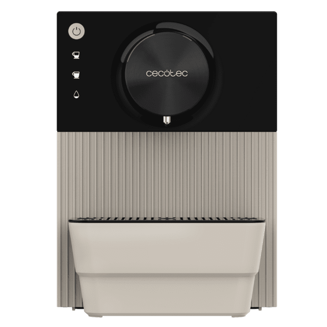 Cremmaet Cube Beige Cafetera superautomática con diseño compacto con un rendimiento profesional, ideal para disfrutar de café de alta calidad. Con un solo toque, prepara café como un barista profesional.