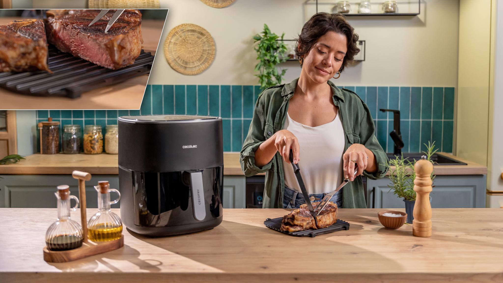 A la parrilla y sin humo