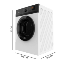 Bolero DressCode Dry 7200V Max Secadora de Evacuación con 7Kg de carga, Clase C, 15 Programas, Secado Automático, Planchado fácil, Stop&Go, KidLock, Función antiarrugas, Función Silence, Giro Bidireccional, Luz interior y Tambor Inox.