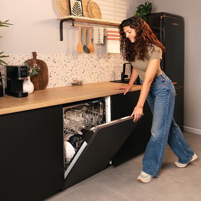 Bolero Aguazero 6102 Full-BI E Lavavajillas Bolero integrable de 60cm, 12 cubiertos y 7 programas con comienzo diferido.