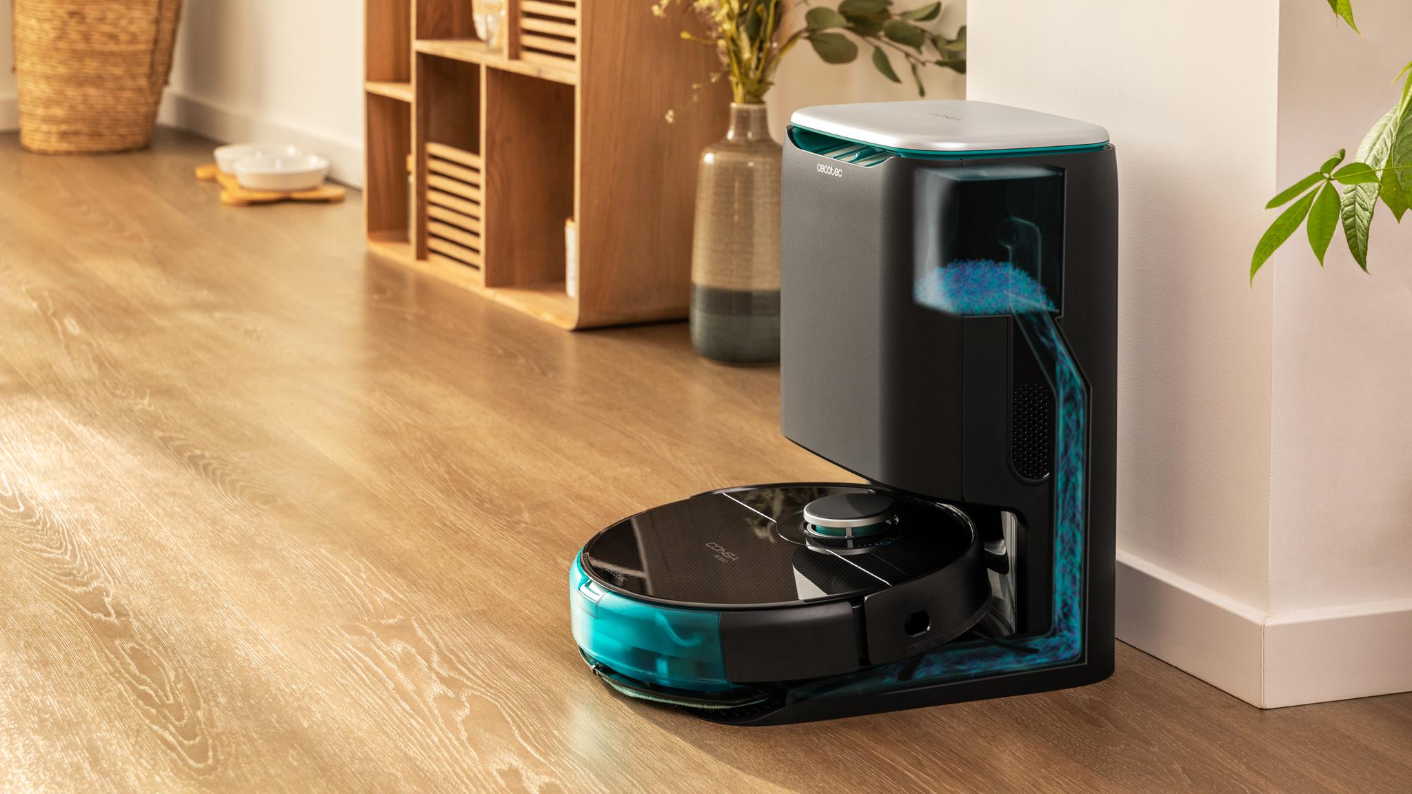 Cecotec Robot Aspirapolvere Conga 3890 Ultra. Laser, 4in1, RoomPlan 2.0, Mappa Interattiva, APP, Potenza Di Aspirazione Da 2300 Pa, Assistenti Virtuali, 10 Modalità : Amazon.it: Casa E Cucina