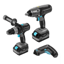 Pack Perfect ImpactDrill 4020 Brushless Ultra + Perfect MultiWork 360 Ultra + Perfect Impact 4020 Ultra