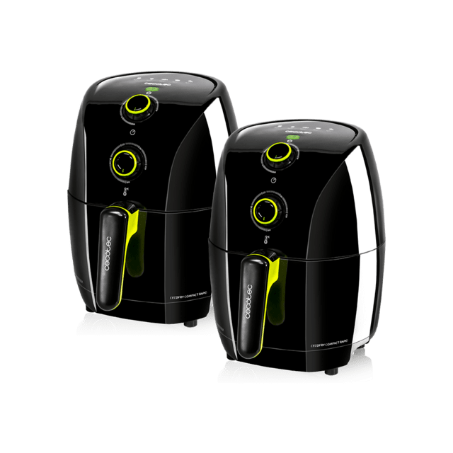 Pack Cecofry Compact Rapid Black + Cecofry Compact Rapid Black