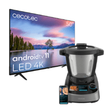 Pack Robot de Cocina Mambo Touch + TV Cecotec A1 series ALU10050