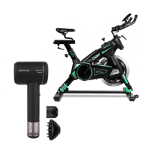 Pack Bicicleta spinning UltraFlex 25 + Bamba IoniCare RockStar Ion Touch