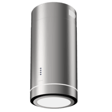 Bolero Flux IRE 388000 Inox A++ Exaustor de ilha Bolero Flux IRE 388000 Inox A++, 38 cm de diâmetro, acabamento inox, potência de sucção 712m3/h, motor 210W, classe A++, controlo eletrónico, 3 níveis de potência, painel LED, filtro de carvão e Booster Function.