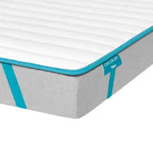 Topper Flow TopCloud 105x190 Flow TopCloud Topper Topper gepolstert mit superweichem Schaumstoff und 5 cm hoher Silikonfaser mit vier rutschfesten elastischen Bändern für besseren Halt.