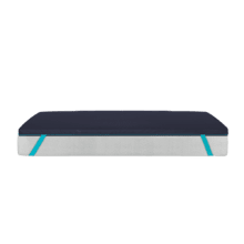 Surmatelas Flow TopSerenity 150x190 Surmatelas Flow TopSerenity 100 % viscoélastique, 5 cm de hauteur, avec quatre bandes élastiques antidérapantes pour une meilleure fixation et une housse extérieure amovible avec fermeture éclair.