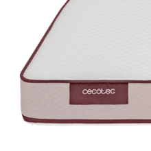 Flow BabyPure Colchón para cuna de bebé de 10 cm de altura, espuma de 25 kg/m3, funda extraíble con cremallera lavable y certificación Oeko-Tex®. Fabricado en España.