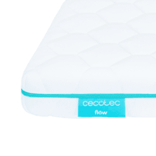 Flow BabyDream Soft Colchón de cuna acolchado de 12 cm de altura con espuma de 25 kg/m3, funda extraíble con cremallera lavable y certificación Oeko-Tex®. Fabricado en España.