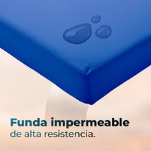 Flow 1500 HealthConfort Materasso sanitario con nucleo in schiuma HR e strato viscoelastico. 15 cm di altezza. Copri sanitario a 90º impermeabile e lavabile. Traspirante. Barriera antimicrobica. Bassa infiammabilità. Articolare. Peso massimo utilizzatore 140 Kg.