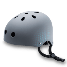 BrainGuard Urban Grey S-M y L-XL Casco urbano para bicicletas y patinetes eléctricos, talla S-M (56-58 cm) y talla L-XL (59-62 cm), color gris. Homologado para cumplir con la máxima seguridad.