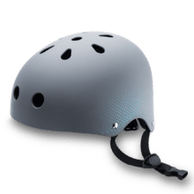 BrainGuard Urban Grey L-XL Urban Helm für Fahrräder und Elektroroller, Größe L-XL (58-61 cm), grau. Zugelassen für maximale Sicherheit.