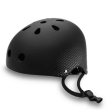 BrainGuard Urban Black Casco urbano para bicicletas y patinetes eléctricos, talla S-M (56-58 cm), color negro. Homologado para cumplir con la máxima seguridad.