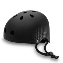 BrainGuard Urban Black Casco urbano per biciclette e scooter elettrici, taglia SM (56-58 cm) e taglia L-XL (58-61 cm), nero. Approvato per rispettare la massima sicurezza.