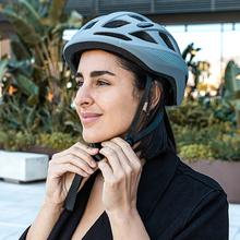 Casque BrainGuard Sprinter Grey Mountain pour vélos et scooters électriques, taille S-M (55-59 cm) et taille L-XL (58-61 cm), gris. Approuvé pour se conformer à une sécurité maximale.