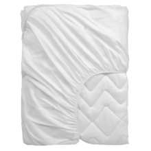 Flow ProtectMattress 1000 CloudSense (180) Protector de colchón acolchado de 130 grs/m2. Transpirable e impermeable en un 100%. Lavado fácil hasta 60 grados. Adaptable a colchones de hasta 30 cm de altura. Fabricado en España con certificado Oekotex.