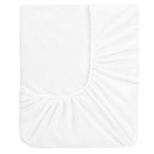 Flow ProtectMattress 1000 (180) Protège-matelas respirant et imperméable. Le tissu-éponge est composé à 100 % de coton. Lavage facile jusqu'à 60 degrés. Il convient aux matelas d'une hauteur maximale de 26 cm. Fabriqué en Espagne avec certification Oeko-Tex®.