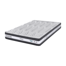 Flow Select Touch Colchón híbrido multicapa de núcleo de muelles ensacados AdaptCore Slim y espuma Soft 40