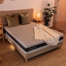 Flow Select Oasis Colchón multicapa de espumación exclusiva D30 y CustomFoam Soft40 y espuma viscoelástica Memoryluxe Comfort 40