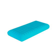 Almofada de núcleo perfilado Flow Select Ocean 90 cm Viscoelástico ViscoCalm50 com óleo de flor de laranjeira