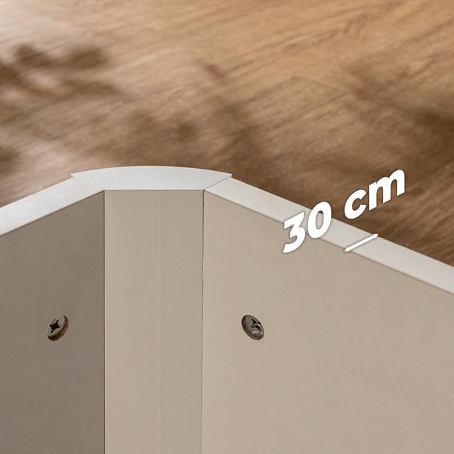 Flow ExtraSpace Blanco Premium 135x200 Canapé súper reforzado de madera de gran capacidad , abatible, con esquinas redondeadas y tapa transpirable con 3D + 4 válvulas de aireación