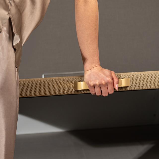 Flow SpacePlus Blanco 180x190 Canapé de madera de gran capacidad , abatible, con esquinas redondeadas y tapa transpirable con 3D + 4 válvulas de aireación