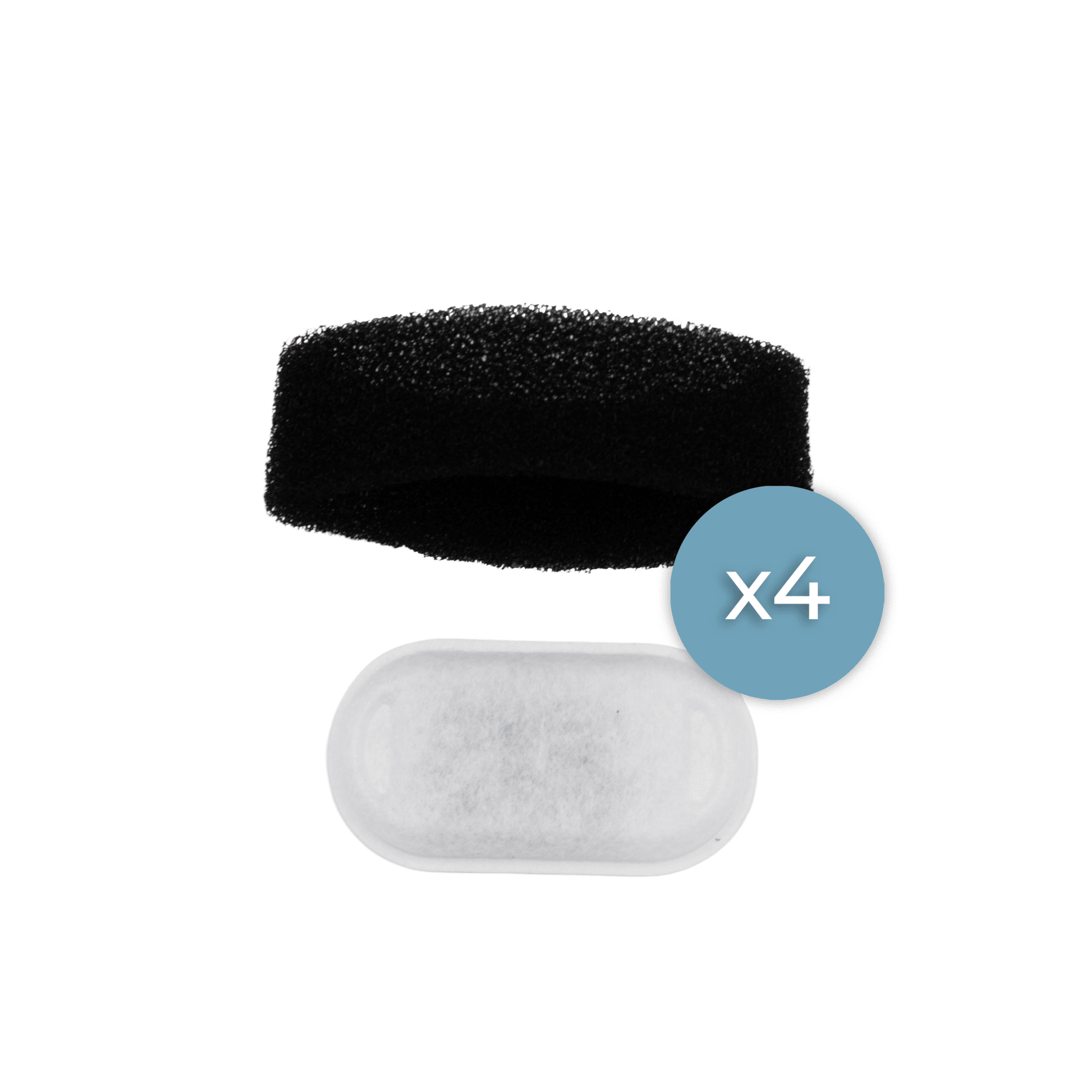 Pack 4 filtros CECOTEC Pumba 3200 Refresh Inox