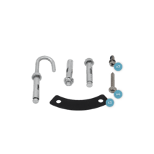 Structure de plafond Enerysilence Aer0 5200 Light Whitewood/Enerysilence Aer0 5200 Light Darkwood